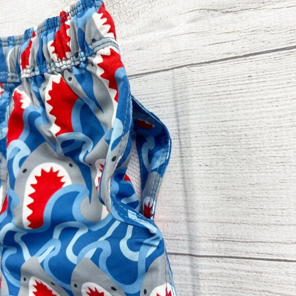 NIP Hanna Andersson Shark Wave Swim Shorts - Picture 5 of 6